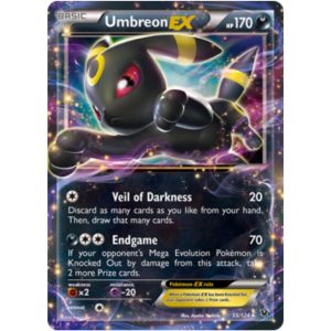 umbreon ex 55/124 INGLÉS