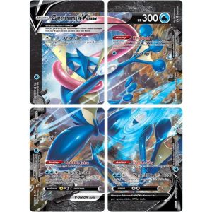 Greninja V-UNION SWSH 155-156-157-158 INGLÉS