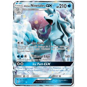 Alolan Ninetales GX #22 INGLÉS