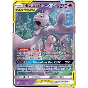 Mewtwo & Mew GX #71 INGLÉS