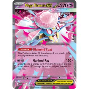 Mega Diancie Ex 041/094 INGLÉS