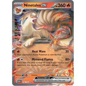 Ninetales Ex 038/165 INGLÉS