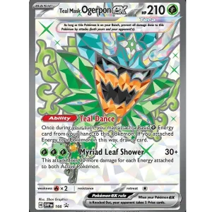 Teal Mask Ogerpon ex  166 PROMO ESPAÑOL