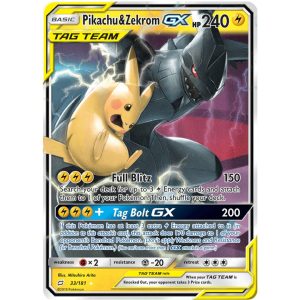 Pikachu & Zekrom GX 33/181