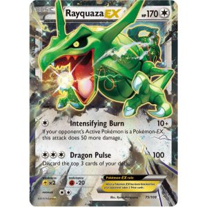 Rayquaza EX 75/108 INGLÉS