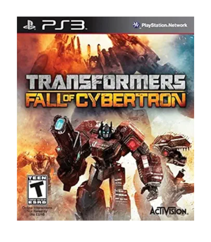 Transformers: Fall of Cybertron - Playstation 3/Usado