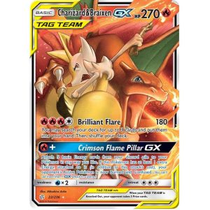 Charizard & Braixen GX 22/236 ESPAÑOL
