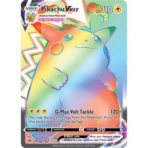 PIKACHU V MAX  188/185 ESPÑOL **LEVES DETALLES**