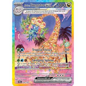 Alolan Exeggutor ex - 242/191 INGLÉS