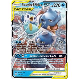 Blastoise & Piplup GX 38/236 ESPAÑOL