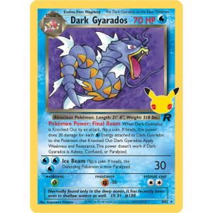 Dark Gyarados  8/82 INGLÉS