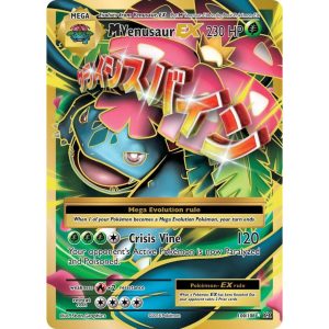 M Venusaur EX 100/108 INGLÉS **LEVES DETALLES*