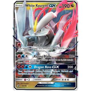 White Kyurem GX 48/70 INGLÉS