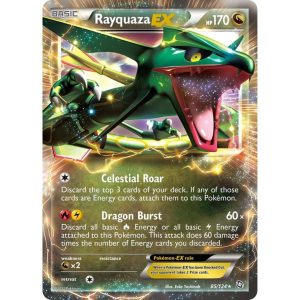 Rayquaza EX 85/124 INGLÉS